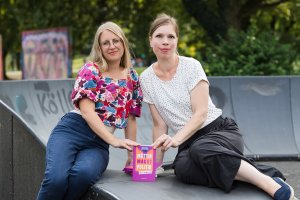 Autorinnen „Mütter. Macht. Politik“ Sarah Zöllner und Aura-Shirin Riedel
